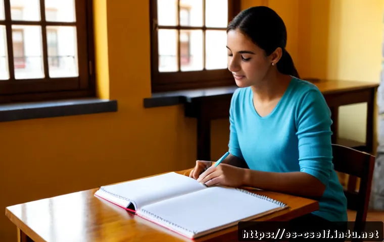 자기주도학습코치 해외 사례 연구 - Photorealistic study coaching session in a bright community learning center in Madrid, Spain, a supp...